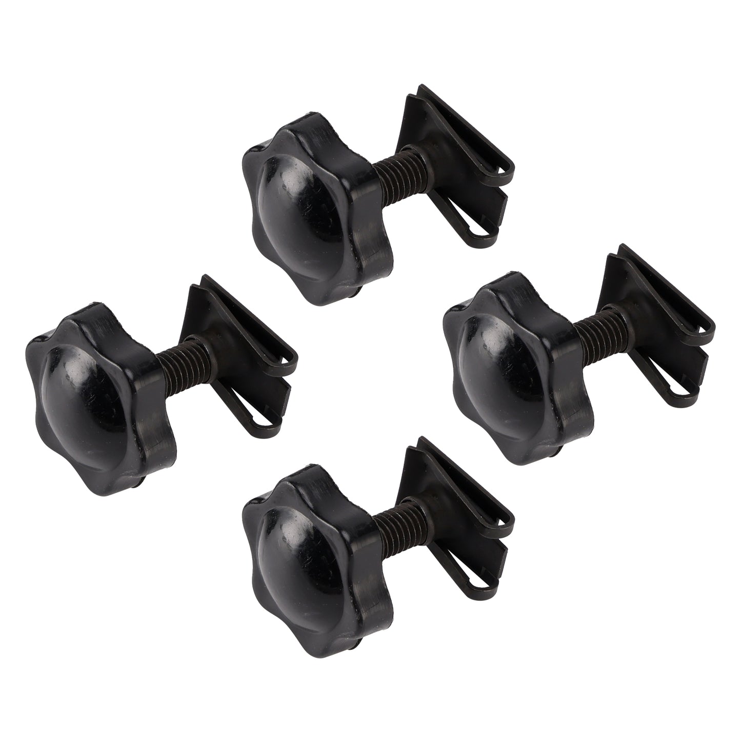 1993-2018 Touring 4 Pack Saddlebag Theft Deterrent Kit Fasteners Bolts Clips