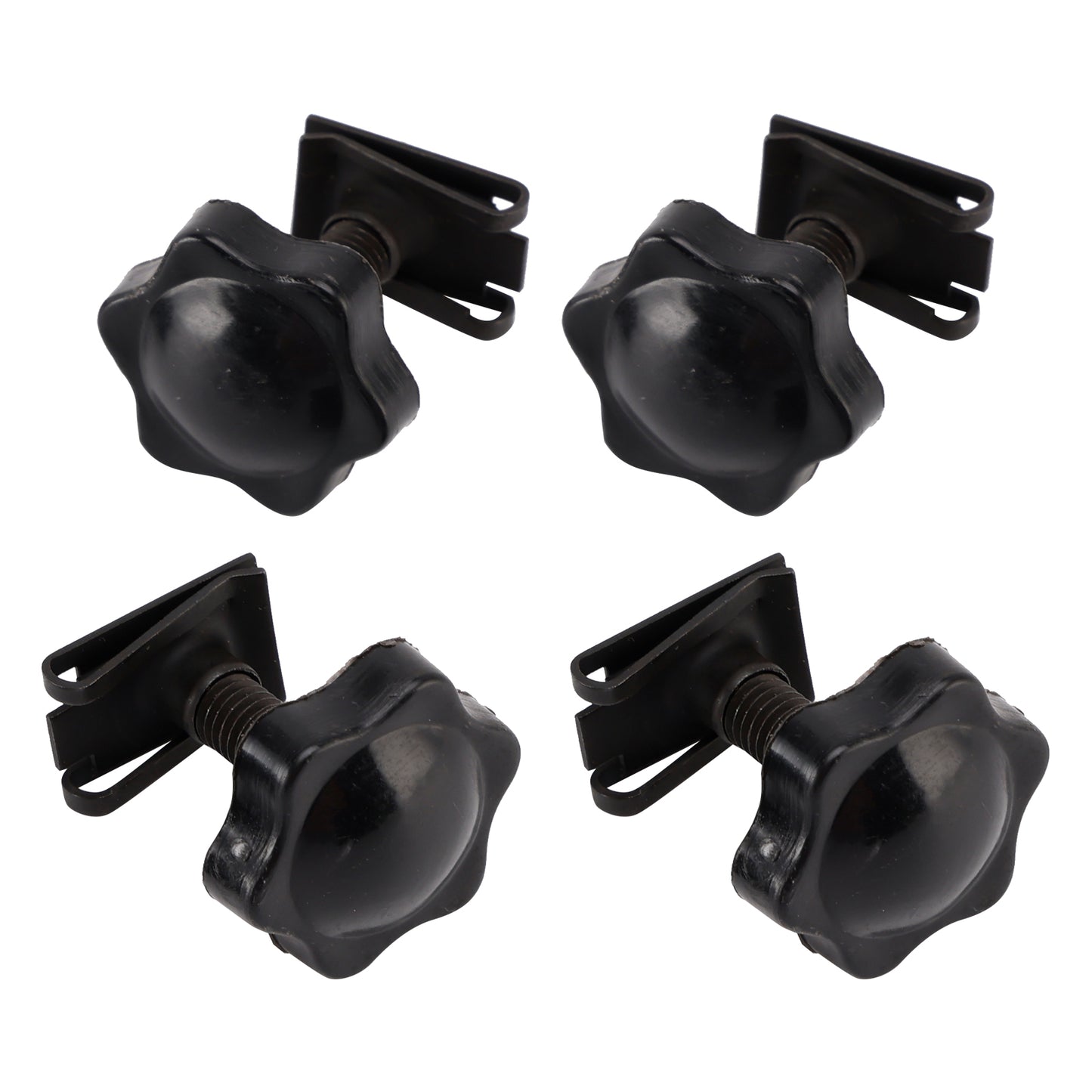 1993-2018 Touring 4 Pack Saddlebag Theft Deterrent Kit Fasteners Bolts Clips