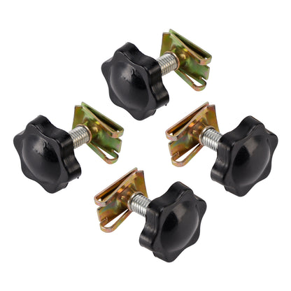 1993-2018 Touring 4x Saddle Bag Safety Bolts Theft Deterrent Locks Kit