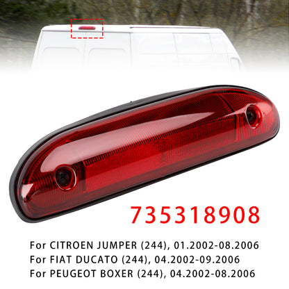 Ducato 244 Citroën Jumper Red 735318908 LED Third Brake Light Stop Lamp