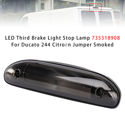 Ducato 244 Citroën Jumper Smoked 735318908 LED Third Brake Light Stop Lamp