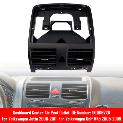 2005-2009 VW Jetta MK5 1K0819728 Dashboard Center Air Vent Outlet