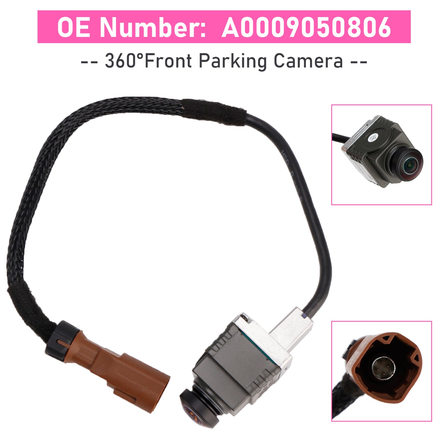 360°Front Camera Mercedes-Benz W205 W218 W292 W448 W253 A0009050806