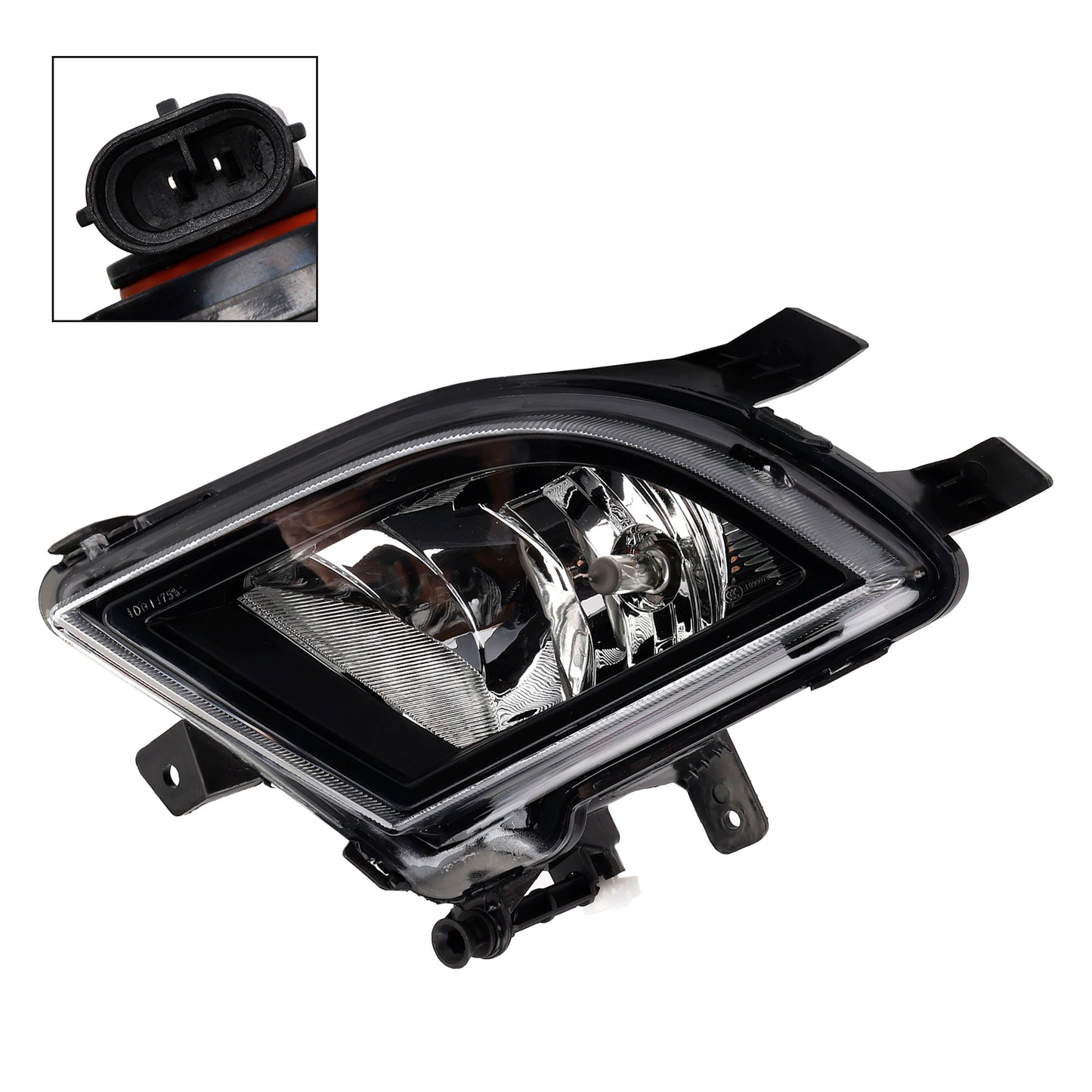 2015-2018 VW Volkswagen Jetta 16D941699 Front Left Bumper Clear Lens Fog Light Lamp