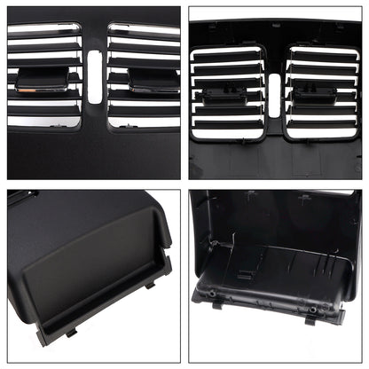 2007-2014 Benz C-Class W204 2048300354 Rear Center Console Air Vent AC Panel Cover Black