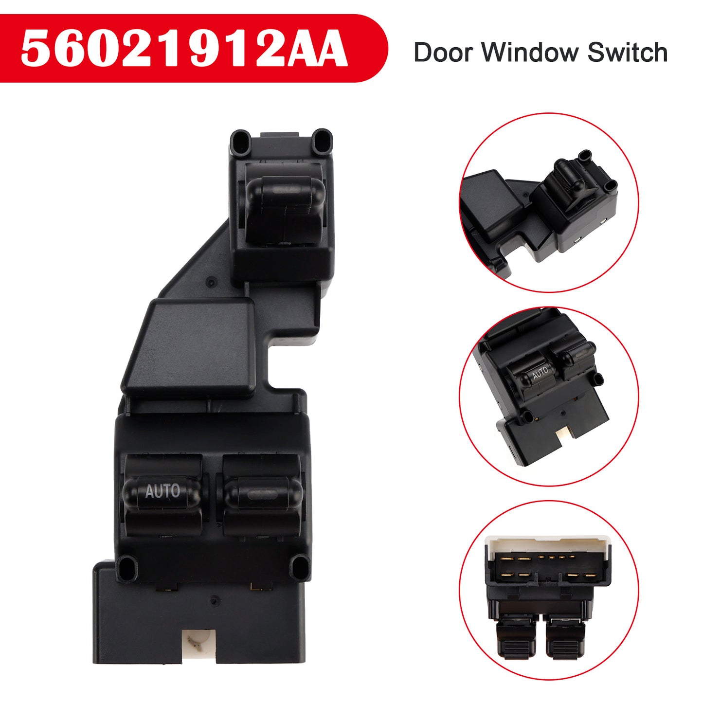 1999-2000 Dodge Dakota 56021912AA Door Window Switch Front Left