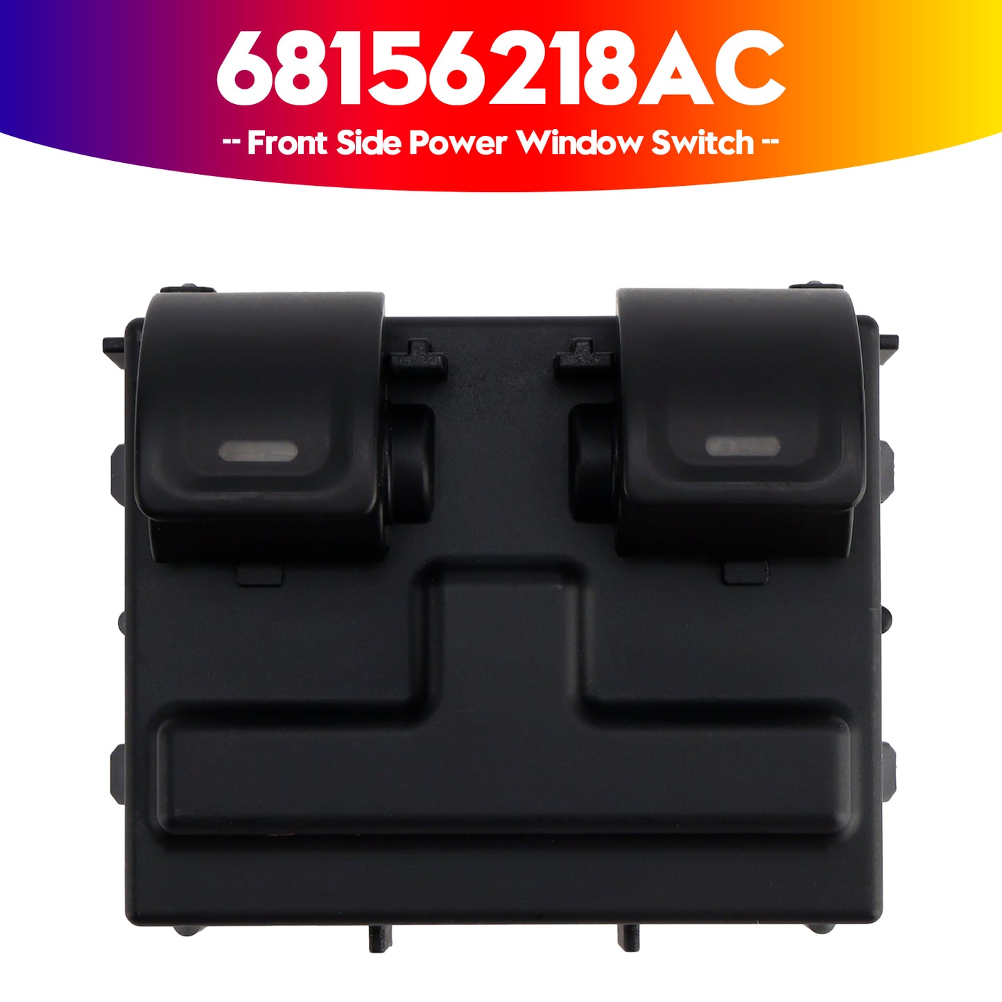 2011-2012 Jeep Wrangler JK Front Side 2dr 68156218AA Front Side Power Window Switch