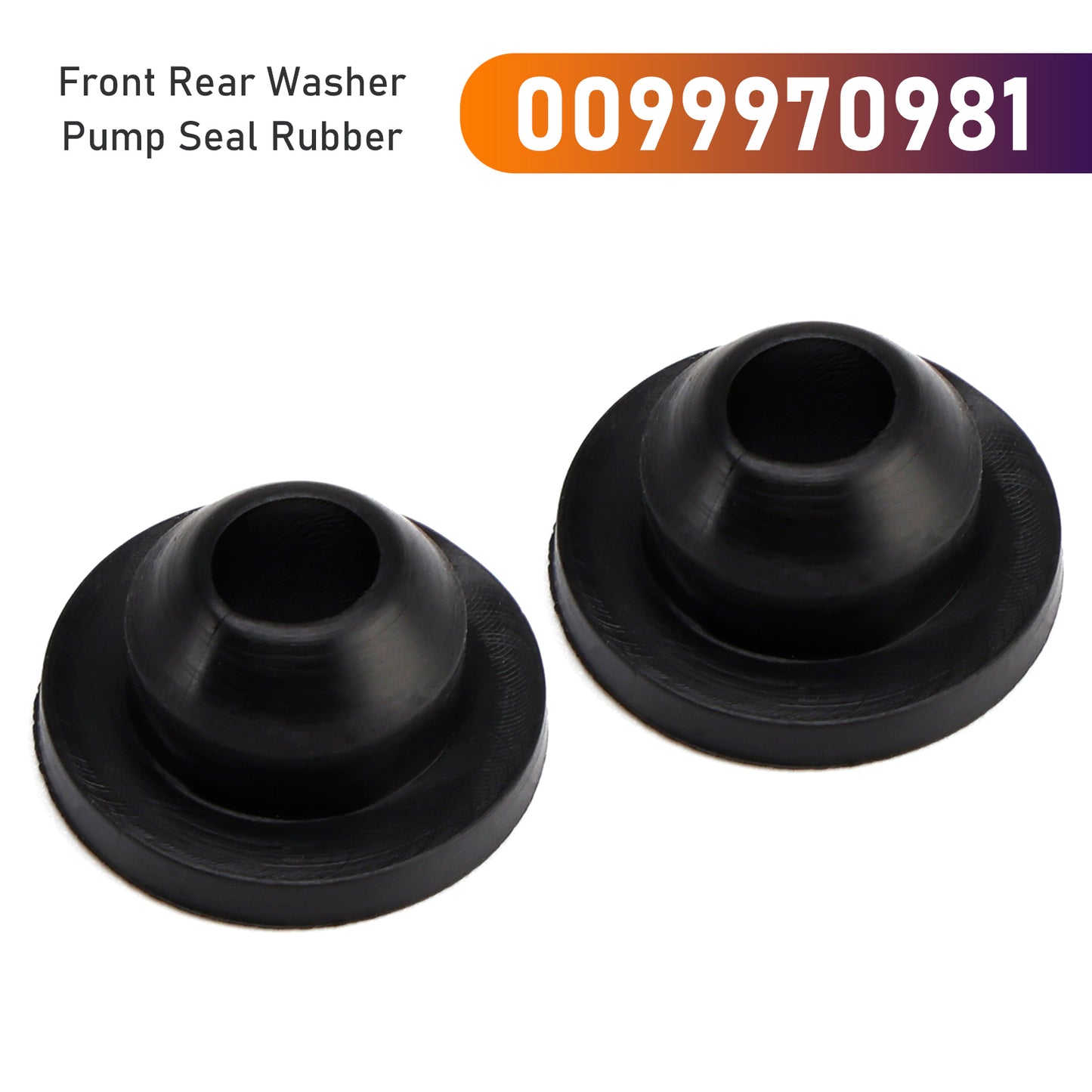 02.00 - 06.05 Mercedes-Benz M-CLASS (W163) ML 55 For AMG (163.174) 255 (347) A0099970981 2pcs Front Rear Washer Pump Seal Rubber