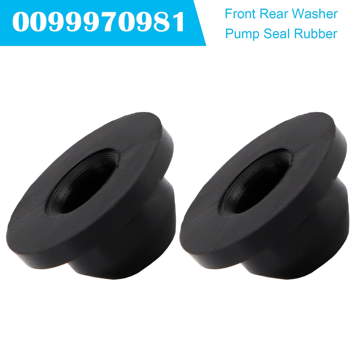 02.00 - 06.05 Mercedes-Benz M-CLASS (W163) ML 55 For AMG (163.174) 255 (347) A0099970981 2pcs Front Rear Washer Pump Seal Rubber