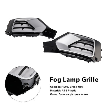 2PCS Front Bumper Grille Fog Lamp Grille 2016-2020 Audi Q2 81A807681G