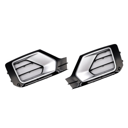 2PCS Front Bumper Grille Fog Lamp Grille 2016-2020 Audi Q2 81A807681G