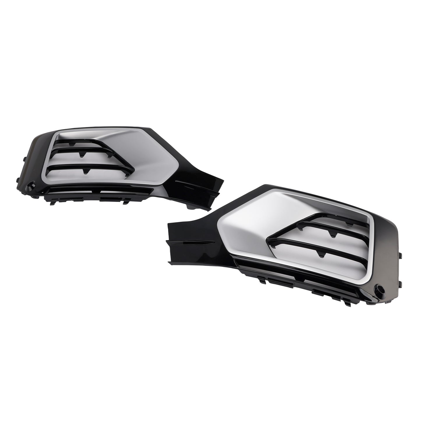 2016-2020 Audi Q2 81A807681G 2PCS Front Bumper Grille Fog Lamp Grille