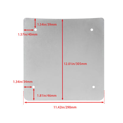2014+ Touring King Razor Chopped Tour Pack Laser Cut Inner Base Plate