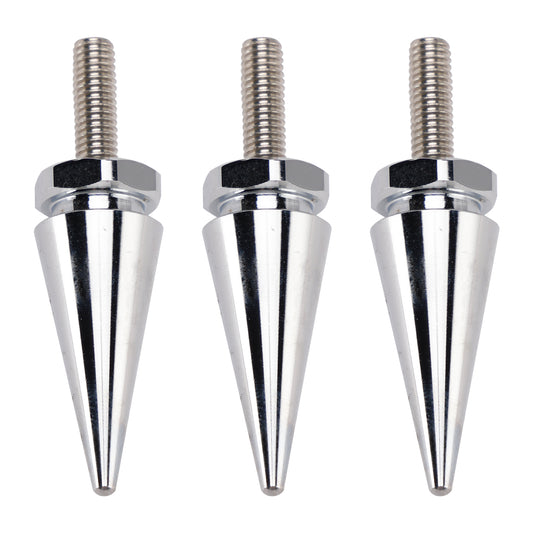 1996-2009 Electra Glide Standard FLHT/I 3x Spike Windshield Bolts in Silver