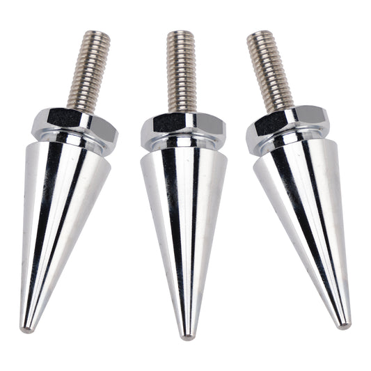 1996-2013 Electra Glide Classic FLHTC/I 3x Spike Windshield Bolts in Silver