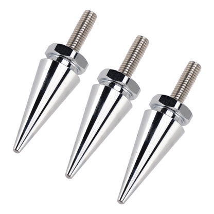 2010-2012 Street Glide CVO/SE FLHXSE 3x Spike Windshield Bolts in Silver
