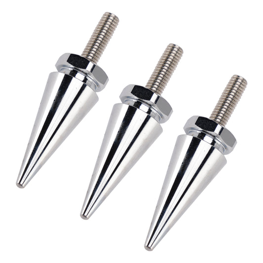 1996-2009 Electra Glide Standard FLHT/I 3x Spike Windshield Bolts in Silver