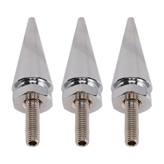 1996-2013 Electra Glide Ultra Classic FLHTCU/I 3x Spike Windshield Bolts in Silver