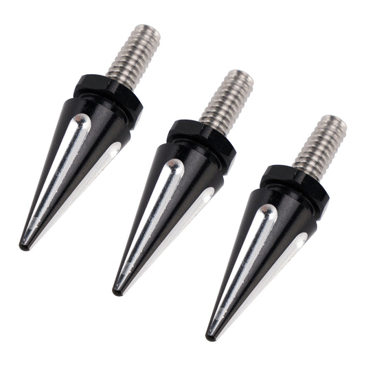 1996-2013 Electra Glide Ultra Classic FLHTCU/I 3x Black Spike Windshield Bolts