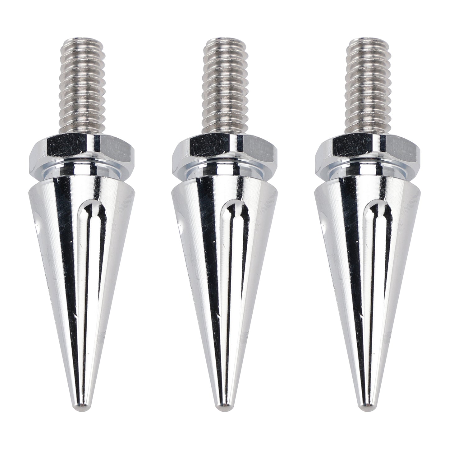 2004-2005 Electra Glide CVO/SE FLHTCSE 3x Silver Spike Windshield Bolts