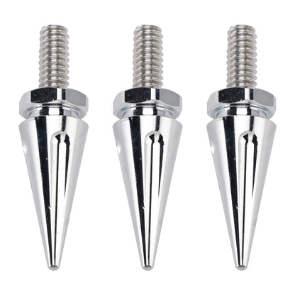 2004-2005 Electra Glide CVO/SE FLHTCSE 3x Silver Spike Windshield Bolts