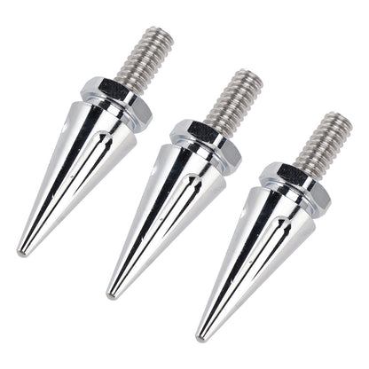 2004-2005 Electra Glide CVO/SE FLHTCSE 3x Silver Spike Windshield Bolts
