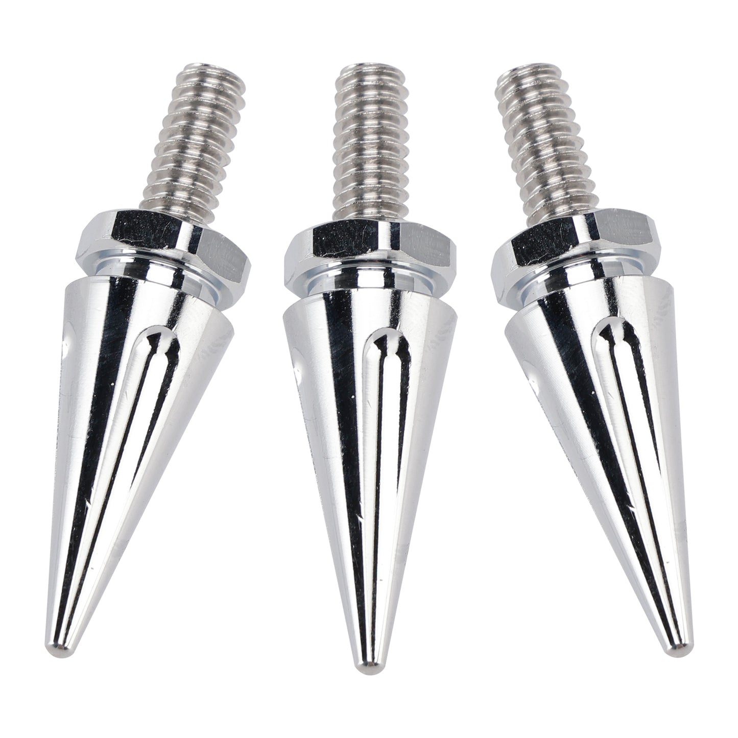 2004-2005 Electra Glide CVO/SE FLHTCSE 3x Silver Spike Windshield Bolts