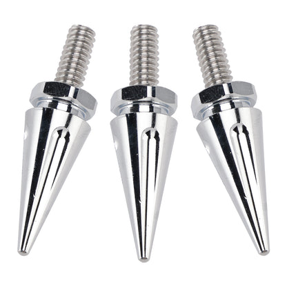 2004-2005 Electra Glide CVO/SE FLHTCSE 3x Silver Spike Windshield Bolts