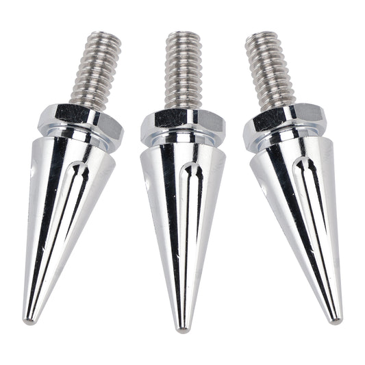 1996-2013 Electra Glide Ultra Classic FLHTCU/I 3x Silver Spike Windshield Bolts