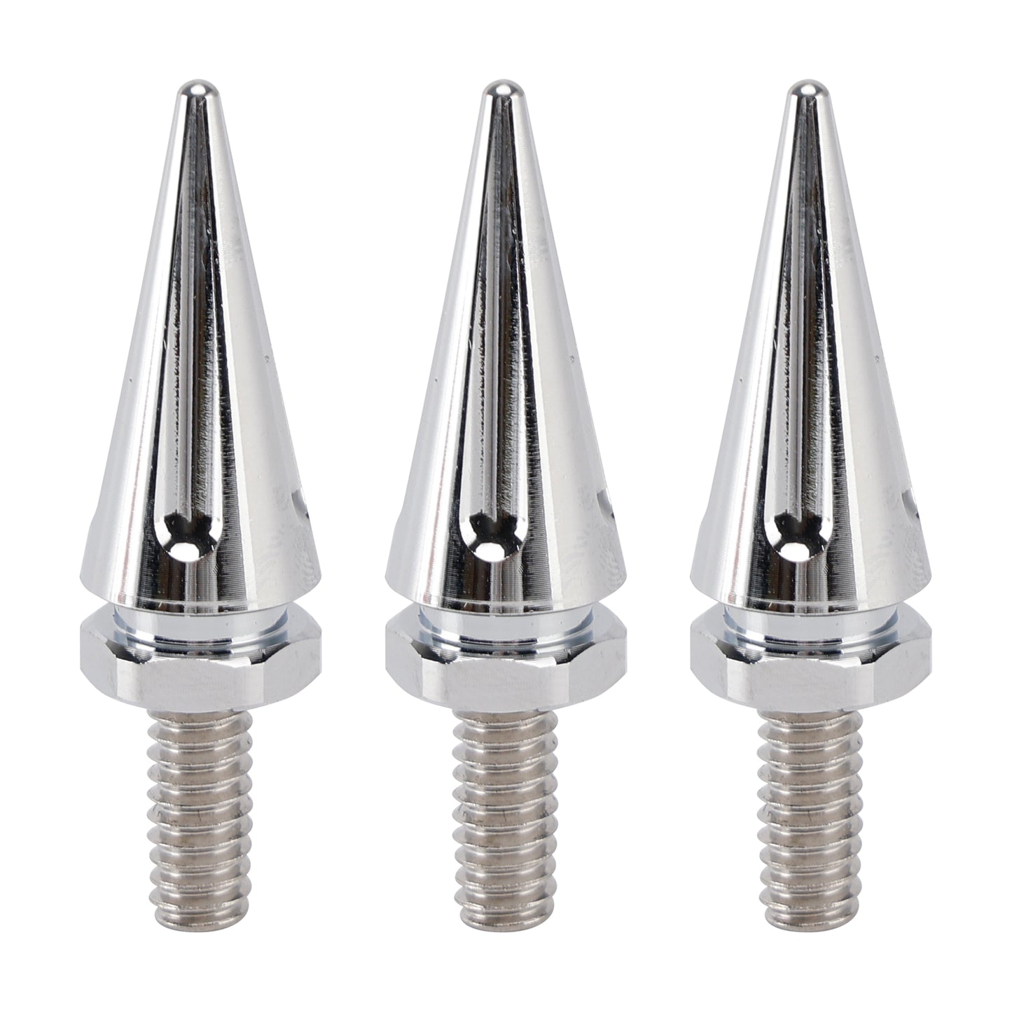 2004-2005 Electra Glide CVO/SE FLHTCSE 3x Silver Spike Windshield Bolts