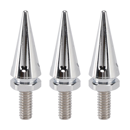 2004-2005 Electra Glide CVO/SE FLHTCSE 3x Silver Spike Windshield Bolts