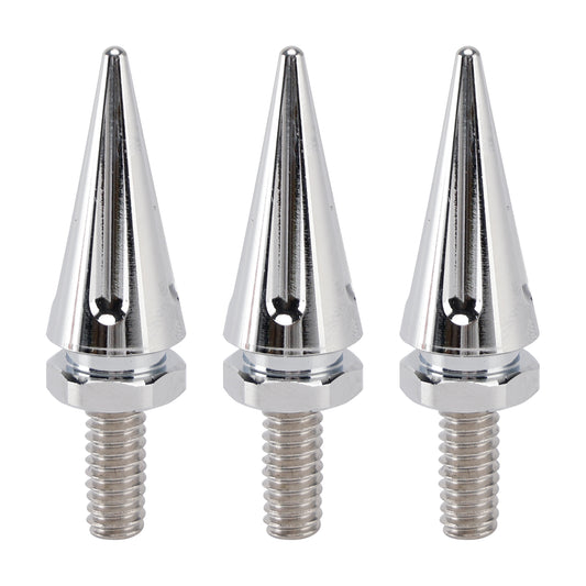 1996-2013 Electra Glide Classic FLHTC/I 3x Silver Spike Windshield Bolts