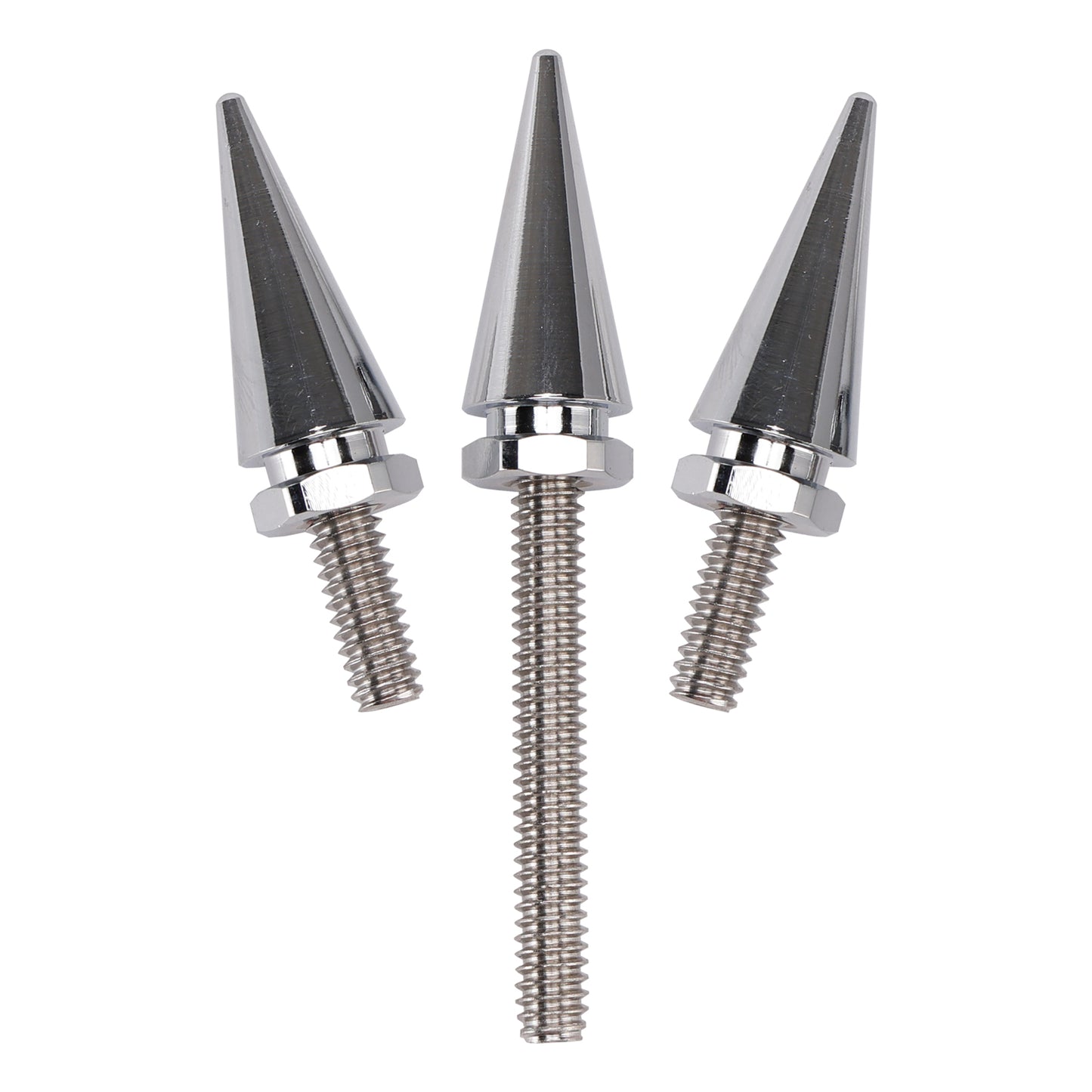 2014-2019 Electra Glide Ultra Classic FLHTCU/I 3x Spike Windshield Bolts in Silver