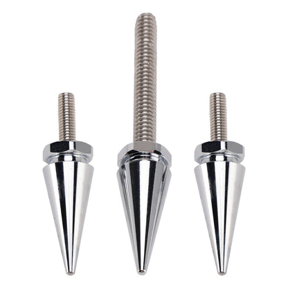 2020-2022 Tri Glide Ultra Classic CVO/SE FLHTCUTGSE 3x Spike Windshield Bolts in Silver