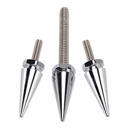 2020-2022 Tri Glide Ultra Classic CVO/SE FLHTCUTGSE 3x Spike Windshield Bolts in Silver