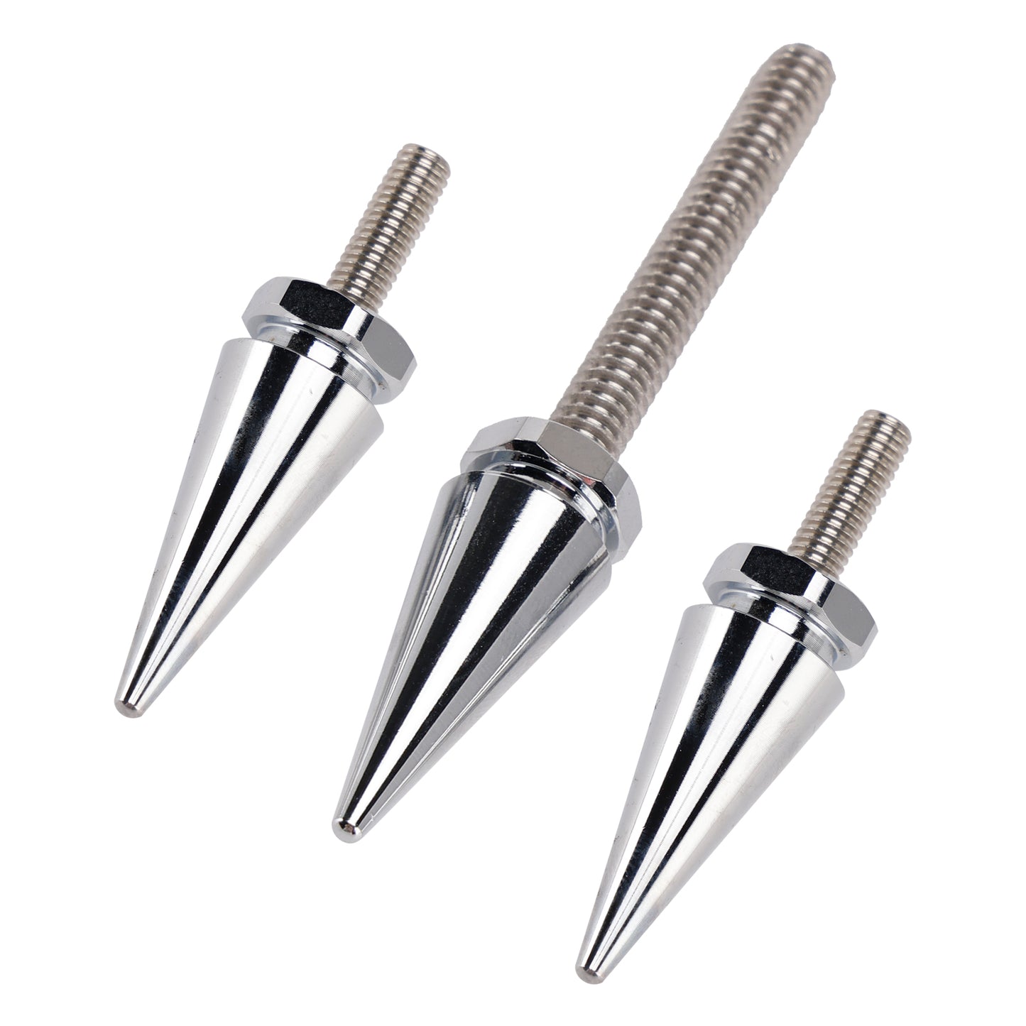 2014-2019 Electra Glide Ultra Classic FLHTCU/I 3x Spike Windshield Bolts in Silver