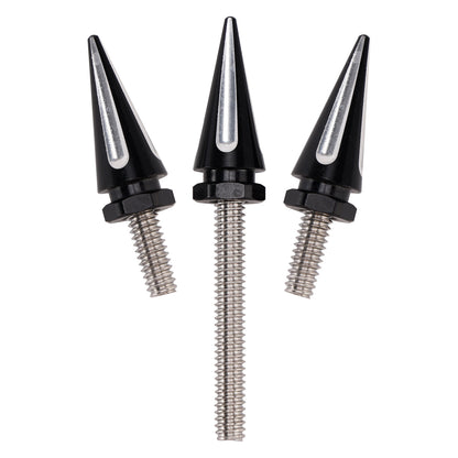 2019-2022 Electra Glide Standard FLHT/I 3x Black Spike Windshield Bolts