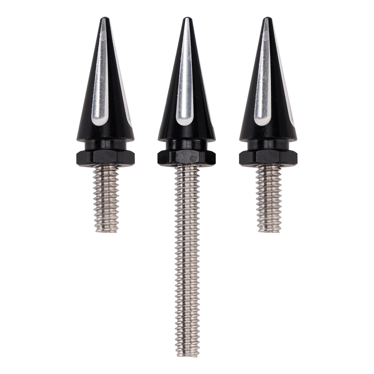 '14-'24 Street Glide Electra Glide Touring  3x Black Spike Windshield Bolts