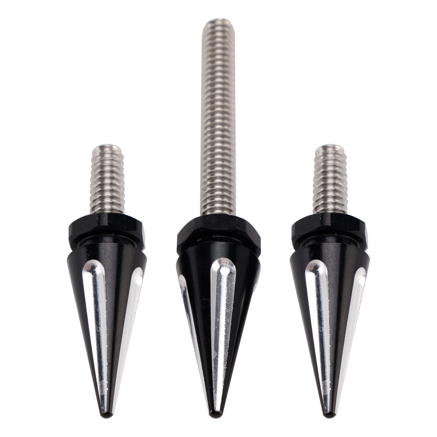'14-'24 Street Glide Electra Glide Touring  3x Black Spike Windshield Bolts