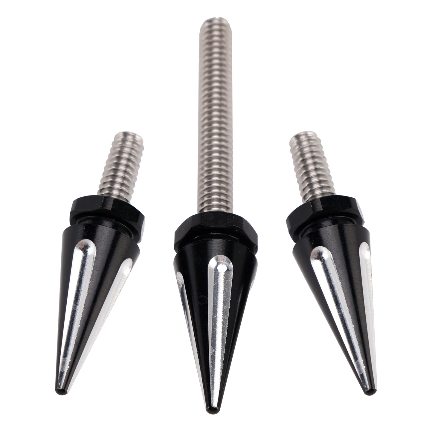 '14-'24 Street Glide Electra Glide Touring  3x Black Spike Windshield Bolts