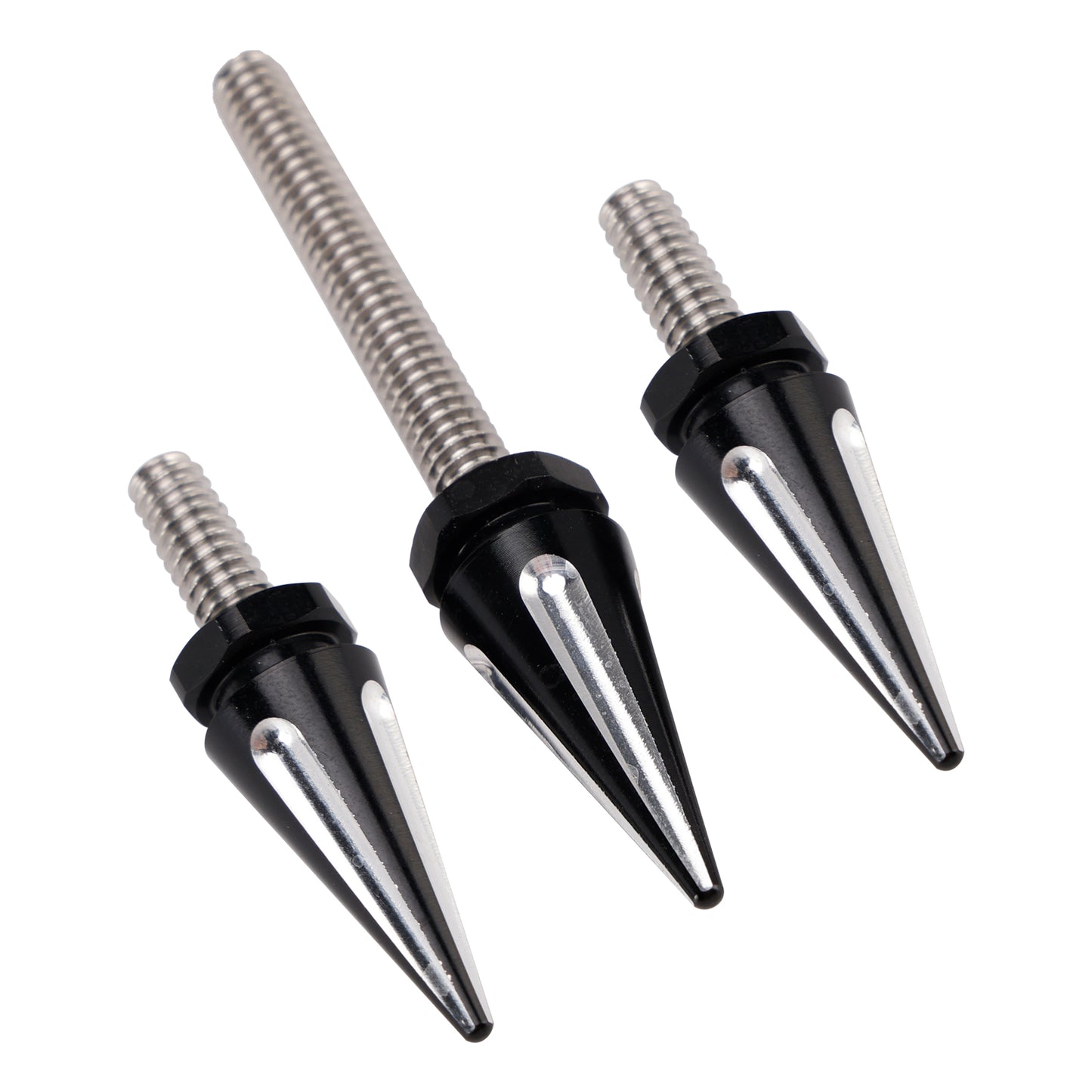 '14-'24 Street Glide Electra Glide Touring  3x Black Spike Windshield Bolts