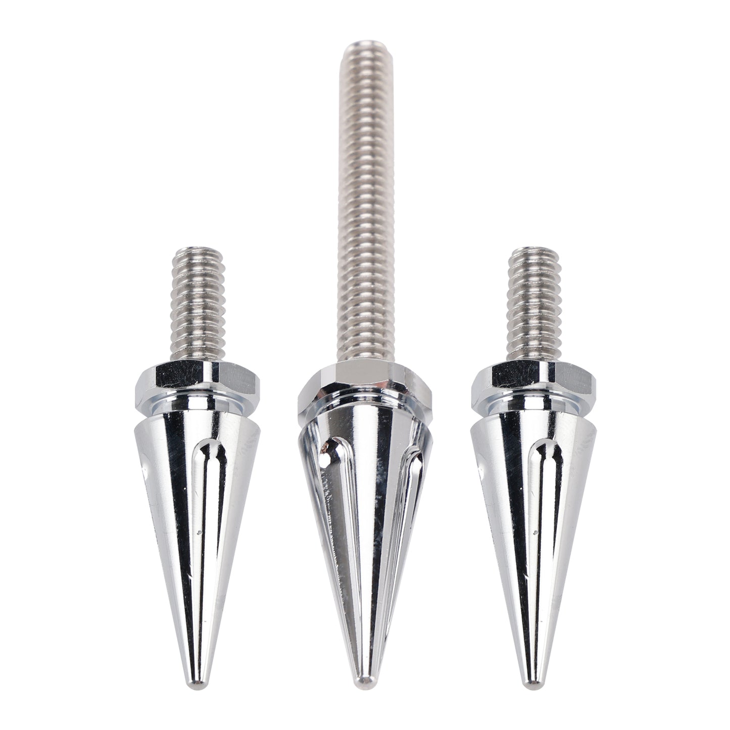 '14-'25 Street Glide Electra Glide Touring  3x Silver Spike Windshield Bolts