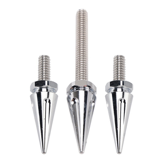 2014-2019 Electra Glide Ultra Classic FLHTCU/I 3x Silver Spike Windshield Bolts