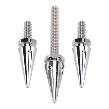 2014-2019 Electra Glide Ultra Classic FLHTCU/I 3x Silver Spike Windshield Bolts