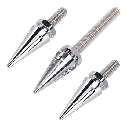 2014-2019 Electra Glide Ultra Classic FLHTCU/I 3x Silver Spike Windshield Bolts