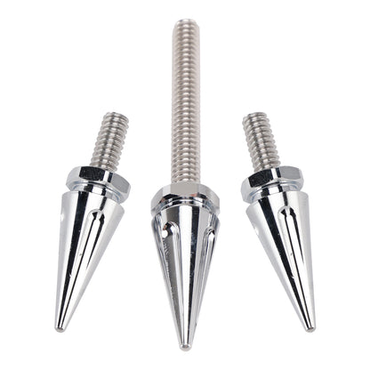 2014-2019 Electra Glide Ultra Classic FLHTCU/I 3x Silver Spike Windshield Bolts