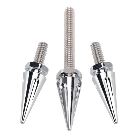 2015-2019 Electra Glide Ultra Limited Low FLHTKL 3x Silver Spike Windshield Bolts
