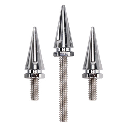 2014-2019 Electra Glide Ultra Classic FLHTCU/I 3x Silver Spike Windshield Bolts