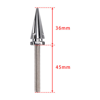 2014-2019 Electra Glide Ultra Classic FLHTCU/I 3x Silver Spike Windshield Bolts