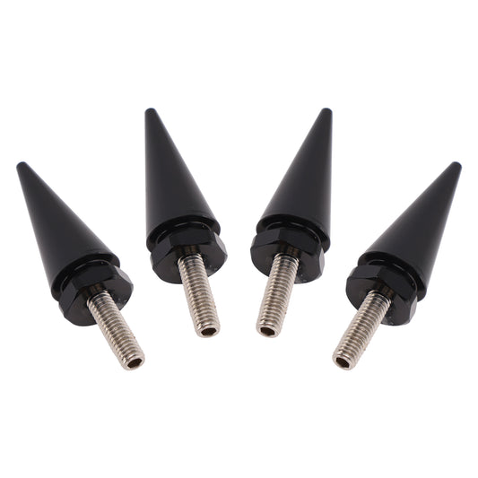 2015-2025 Touring Road Glide 4pcs Spike Windshield Fairing Bolts in Black
